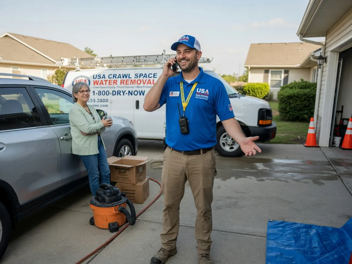 Crawl Space Water Removal Coshocton, OH FAQs